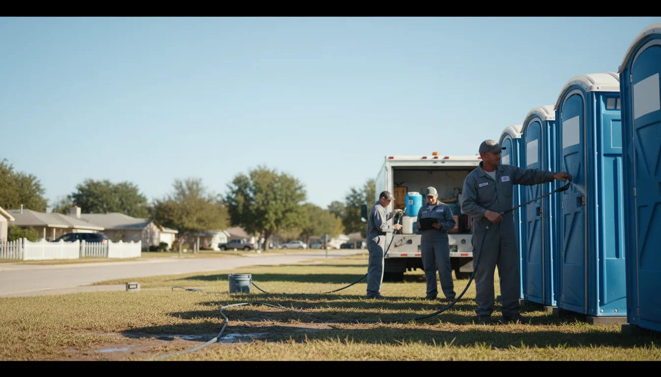 Long-Term Portable Toilet Rental in Leesburg, IN near me